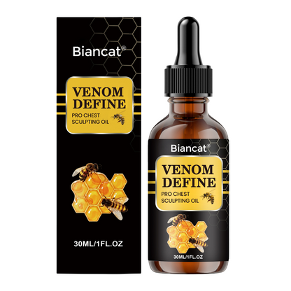 🔥 MEN’S CHEST-CONTOUR UPGRADE💪  VenomDefine Pro Chest Sculpting Oil 🐝 Daily Bee Venom Support for a Firmer-Looking, More Defined Chest