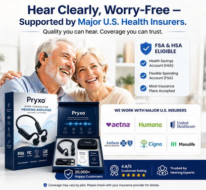 💖💥Limited-time offer! 🔥Pryxo™ Bone Conduction Hearing Aids — Hear the sounds you should hear! ✅Made in the USA