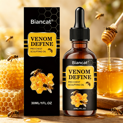 🔥 MEN’S CHEST-CONTOUR UPGRADE💪  VenomDefine Pro Chest Sculpting Oil 🐝 Daily Bee Venom Support for a Firmer-Looking, More Defined Chest